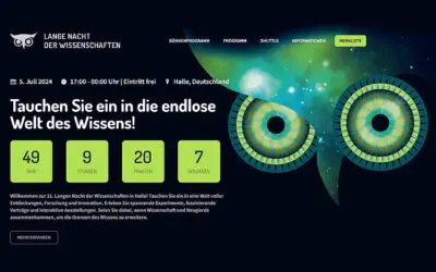 Tipp der Redaktion: Die Lange Nacht der Wissenschaften in Halle