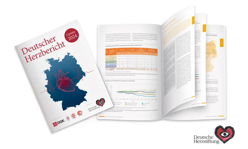 Deutscher Herzbericht - Update 2024 | Copyright: Deutsche Herzstiftung |