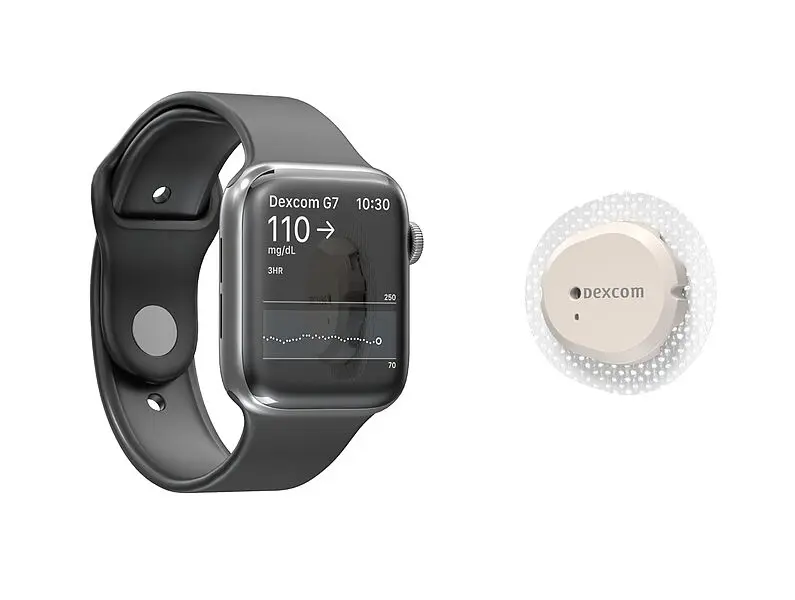 Dexcom G7 und Apple Watch. Credits: Dexcom Deutschland GmbH