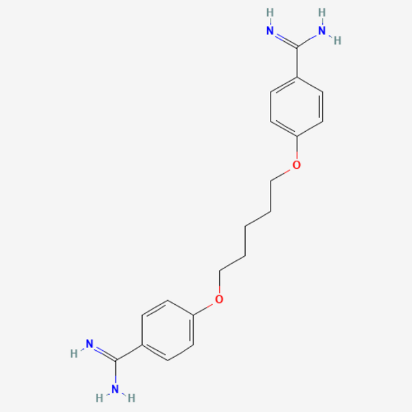 Pentamidin. Credits: PubChem/NIH