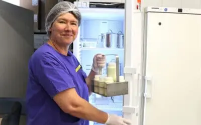 Verabreichung von Protein S100a8 stärkt Babys Darm ein Leben lang