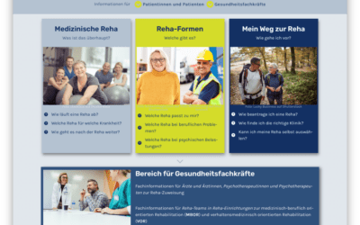 Neue Website erleichtert Reha-Suche