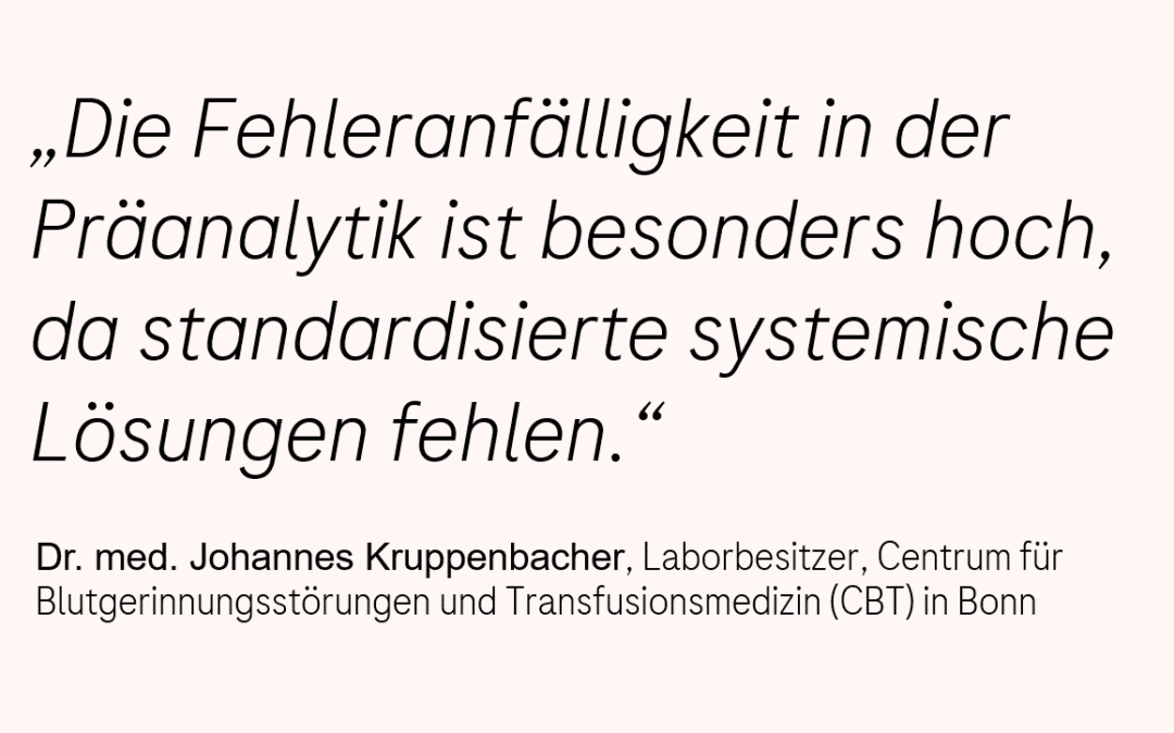 ​​ISO 15189 im Fokus: Wie gut ist Ihr Labor auf die Präanalytik-Anforderungen vorbereitet?
