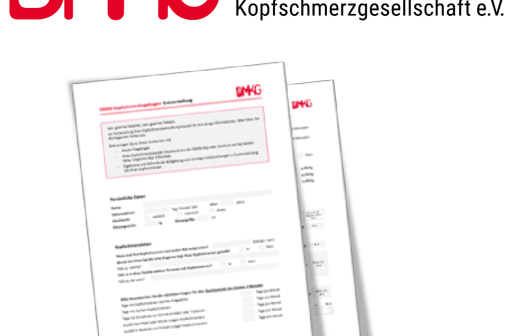 Kopfschmerzfragebogen schenkt mehr Gesprächszeit