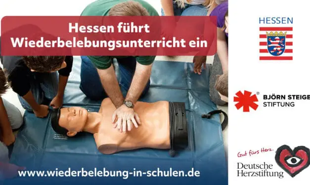 Novum: Hessen führt Wiederbelebungsunterricht in Schulen ein