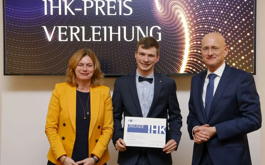 IHK-Preis 2024 zeichnet Masterarbeit aus: Mobile App hilft Eltern kranker Neugeborener