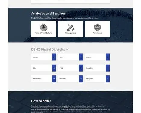 Relaunch des DSMZ-Online-Shops: Verbesserte Nutzerführung und erweitertes Angebot