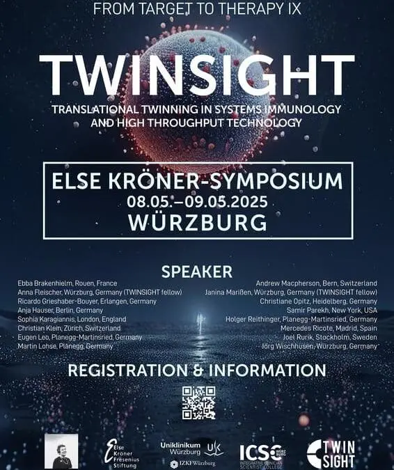Bahnbrechende Wissenschaft trifft auf transformative Therapien: Else Kröner-Symposium in Würzburg