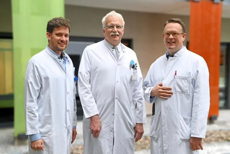 Bochumer Medizinerteam: Roland Schroers, Ralf Gold und Jeremias Motte | Copyright: KKB gGmbH