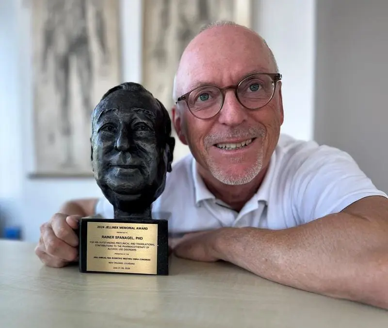 Jellinek-Forschungspreis geht an Rainer Spanagel