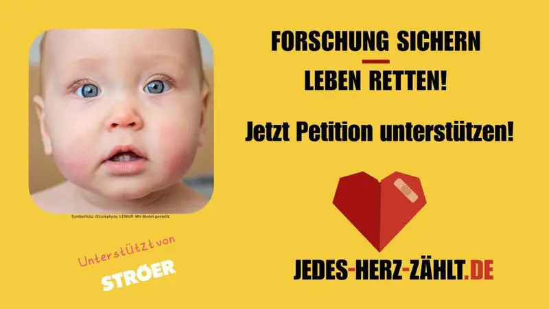 Gestaltung und Text „Jedes Herz zählt“ © NRAHF, SellingerGriesbach, KarinLange Kommunikation. | Quelle: istock, LENbIR. Mit Model. | Copyright: Nationales Register