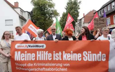 Rechtsstreit um Abtreibungsverbot: Giordano Bruno Stiftung plant Demo vor Revisionsverhandlung in Hamm