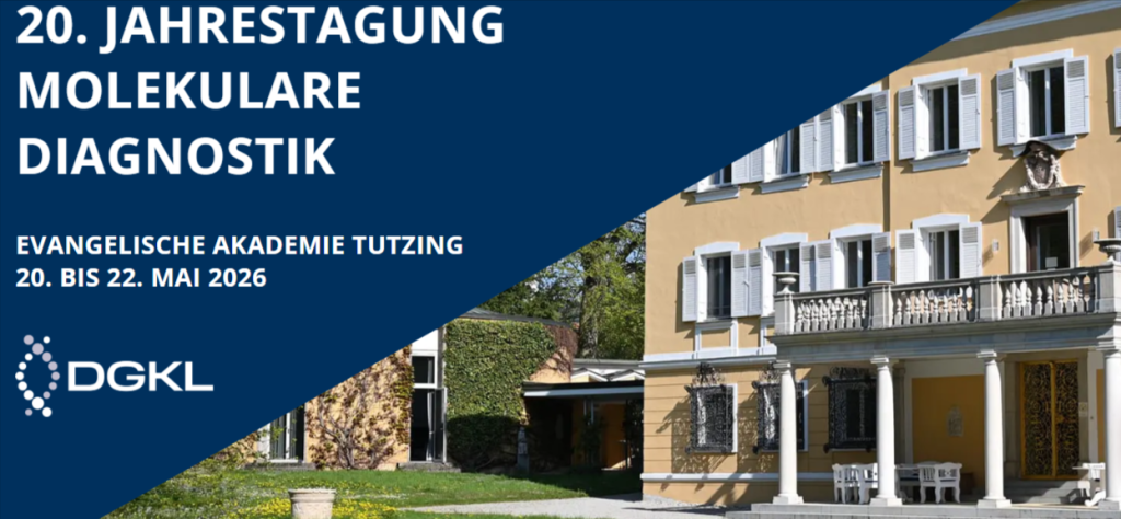 20. Jahrestagung Molekulare Diagnostik der DGKL: Fokus auf „Labor trifft KI“. Credits: DGKL