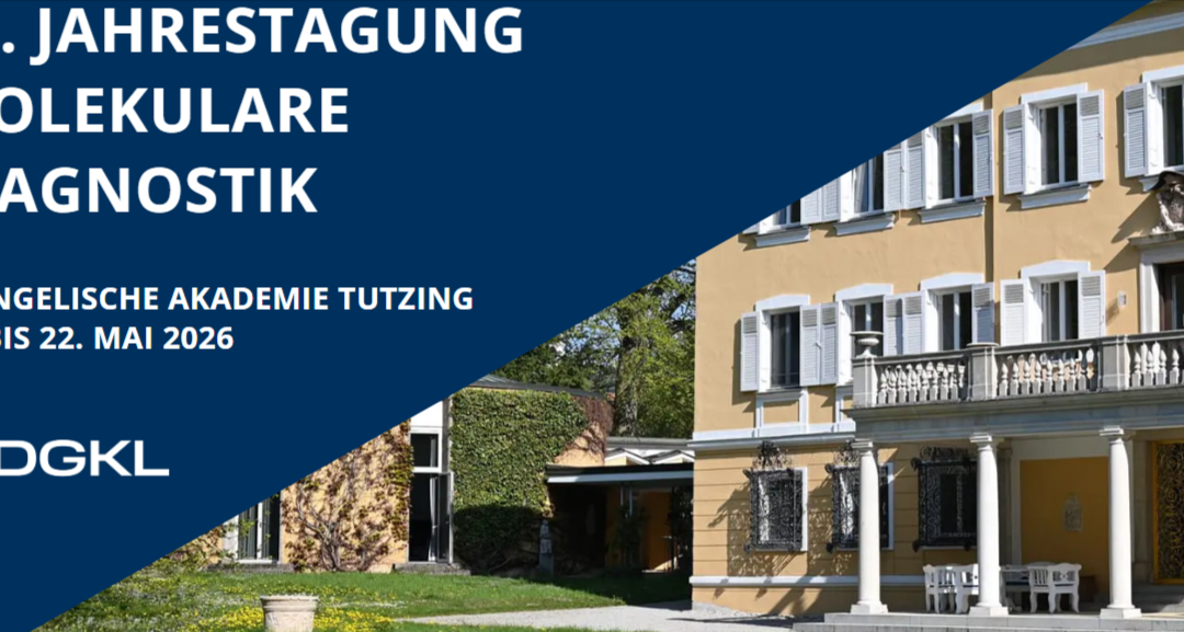 20. Jahrestagung Molekulare Diagnostik der DGKL: Fokus auf „Labor trifft KI“