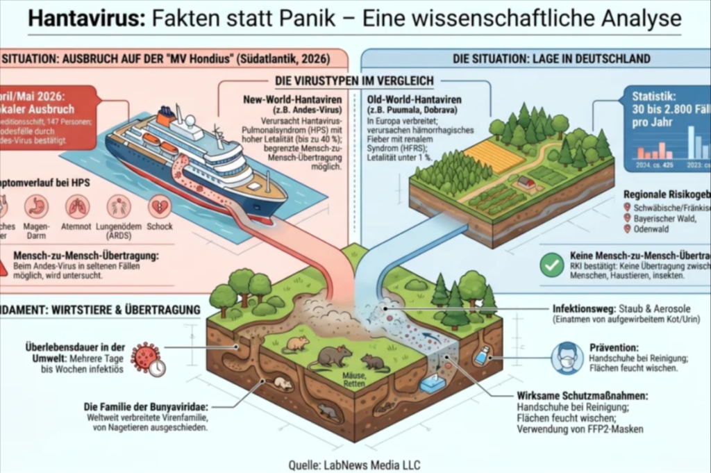 Hantavirus: Fakten statt Panik. Copyright: LabNews Media LLC