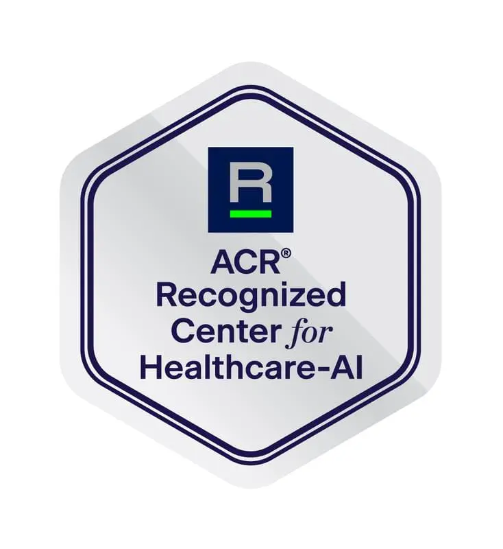 Auszeichnung „ACR Recognized Center for Healthcare-AI“ (ARCH-AI) des American College of Radiology | Quelle: American College of Radiology | Copyright: ACR