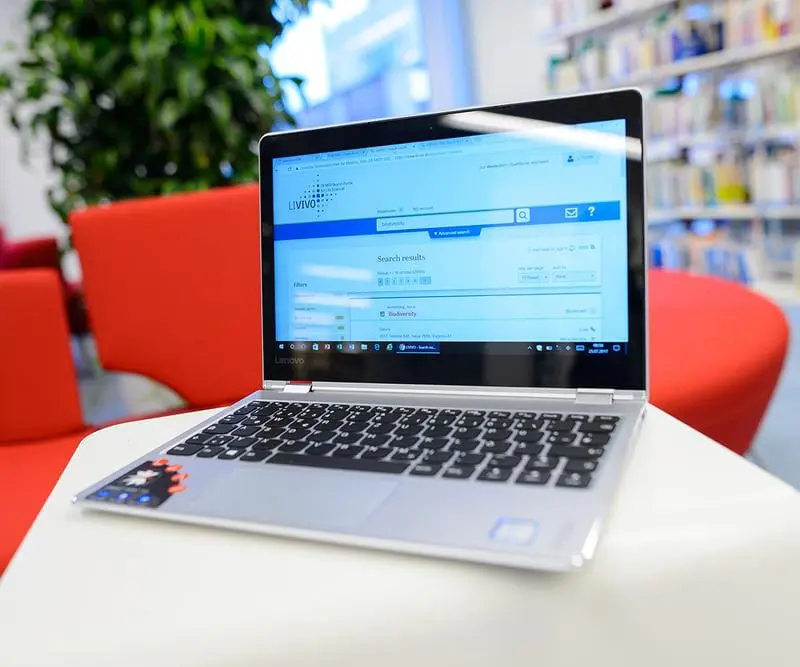 Bibliothek digital statt Lesesaal | Quelle: Christian Wittke | Copyright: ZB MED