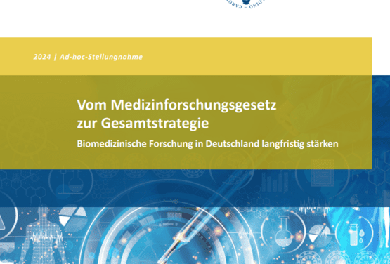 Leopoldina veröffentlicht Stellungnahme zum Medizinforschungsgesetz