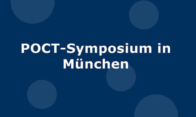 POCT-Symposium in Präsenz in München