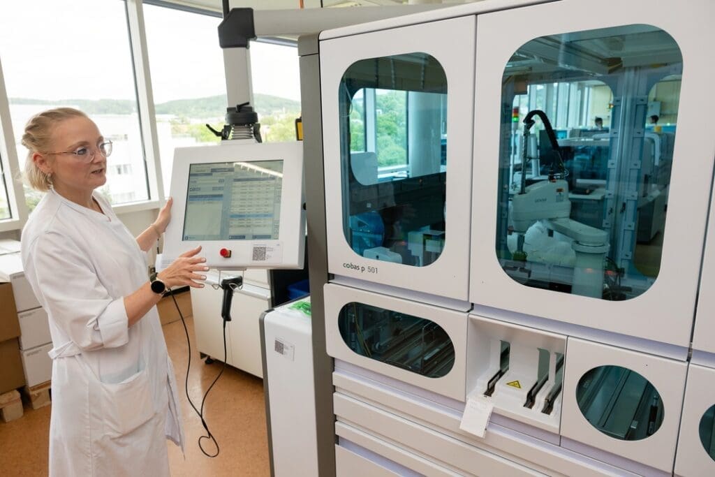 Einweihung der neuen Laborautomation des Interdisziplinären UMG-Labors. Foto: umg/niklas richter