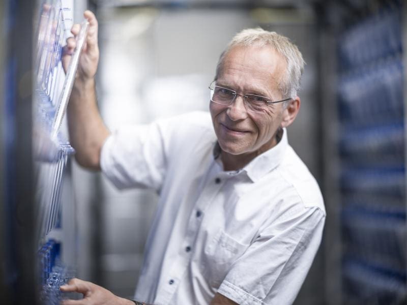 "Organ-on-a-chip technology still has its limits," argues Thomas Ott from the Max Plack Institute for Biological Cybernetics. | Source: Jean-Claude Winkler | Copyright: MPI for Biological Cybernetics
