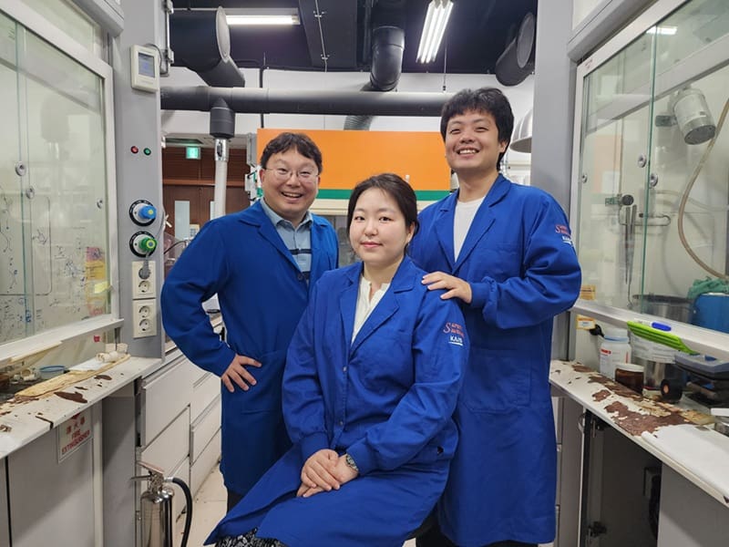 Research team led by Professor Sunkyu Han from the Department of Chemistry. Credits: KAIST