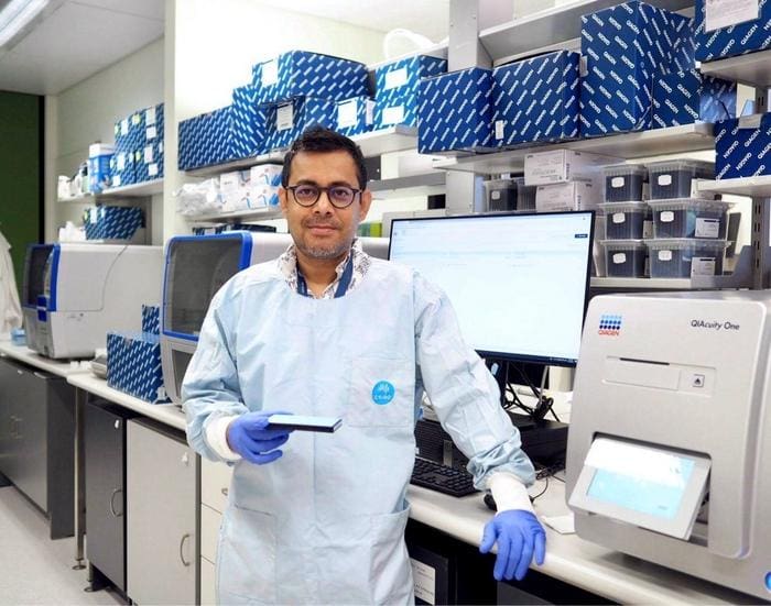 CSIRO research scientist Dr. Warish Ahmed. Credits: CSIRO 