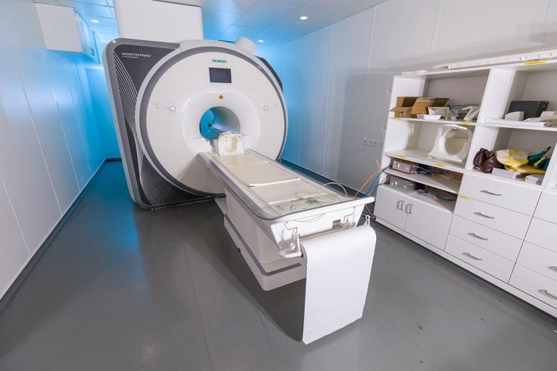 A 3T MRI was used for the study, as used at the Max Planck Institute for Biological Cybernetics. | Source: Jörg Abendroth | Copyright: MPI for Biological Cybernetics