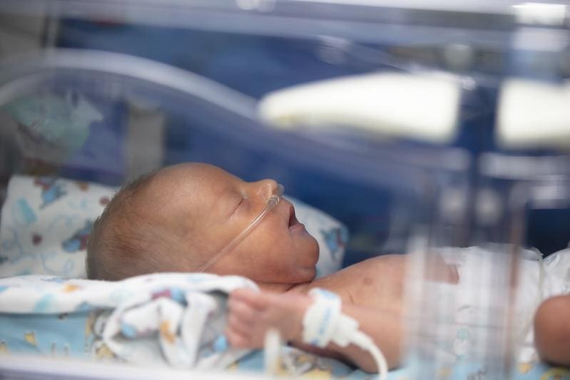 The congenital diaphragmatic hernia is one of the deadliest malformations for newborns. | Copyright: Colourbox 