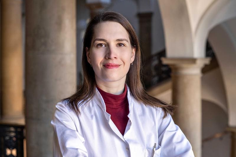 Associate Professor Dr. med. Constanze Pfitzer, the new scientific director of the research association, warns against the end of research with the National Register for Congenital Heart Defects. | Source: Sarah Paff | Copyright: DHZC