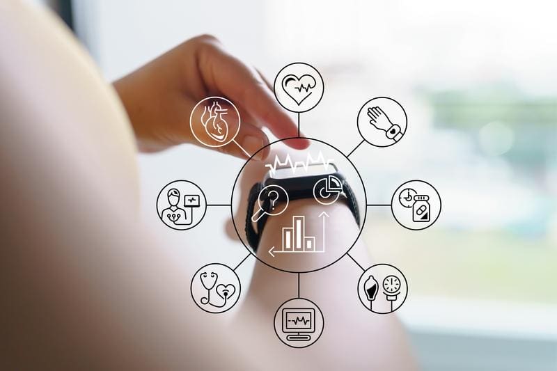 From wearables to apps: New statistical methods from Salzburg make it easier to evaluate complex health data. | Copyright: © Salzburg Research/shutterstock