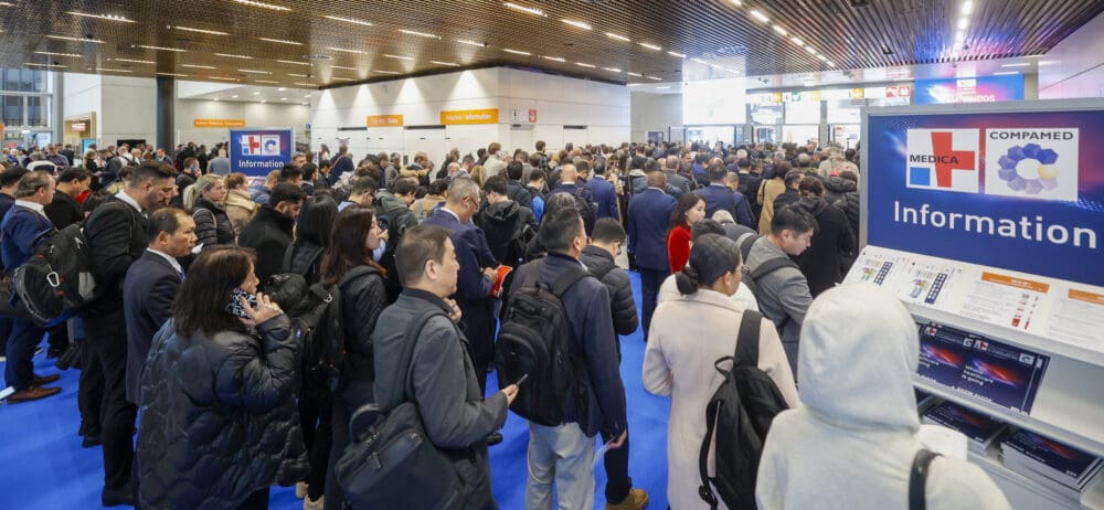 International healthcare industry meets in Düsseldorf for MEDICA and COMPAMED (c: Contanze Tillmann/ Messe Düsseldorf).