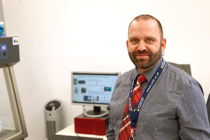 Study leader Alexander Karabatsiakis from the Department of Clinical Psychology II at the University of Innsbruck | Copyright: University of Innsbruck  