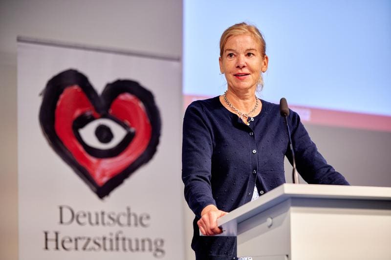 Prof. Dr. Christiane Tiefenbacher, Member of the Board of the German Heart Foundation, Chief Physician of the Clinic for Cardiology, Angiology, Pneumology and Intensive Care Medicine, Marien-Hospital Wesel | Source: Photo: A. Malkmus | Copyright: Photo: German Heart Foundation/A. Malkmus   