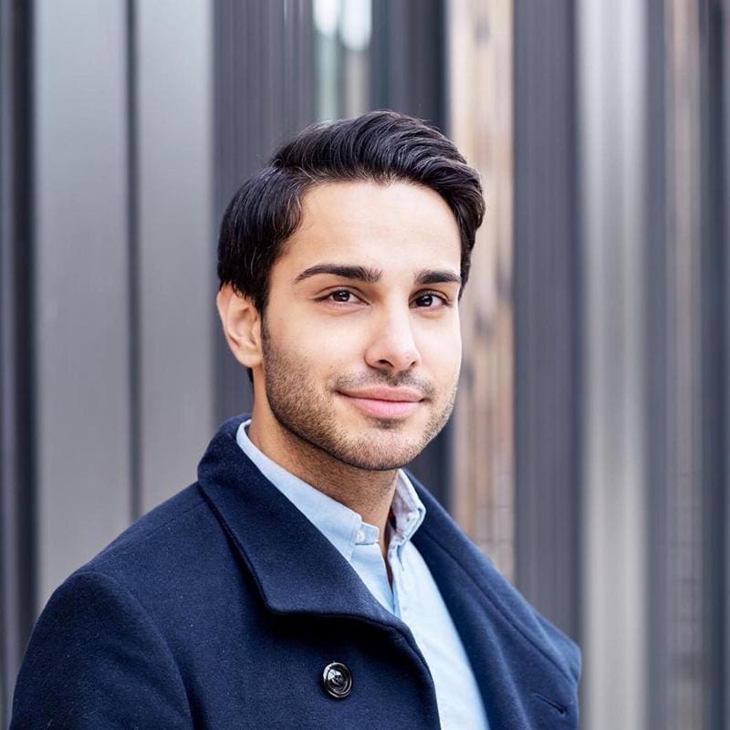 Dr. Omar Hahad, first author of the review study "The environmental exposome in heart failure risk and progression" | Source: Oliver Rüther  