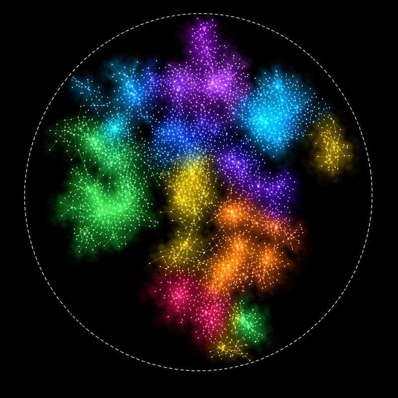 A first map of gene-gene interactions in the human cell | Copyright: Chad Myers, University of Minnesota  
