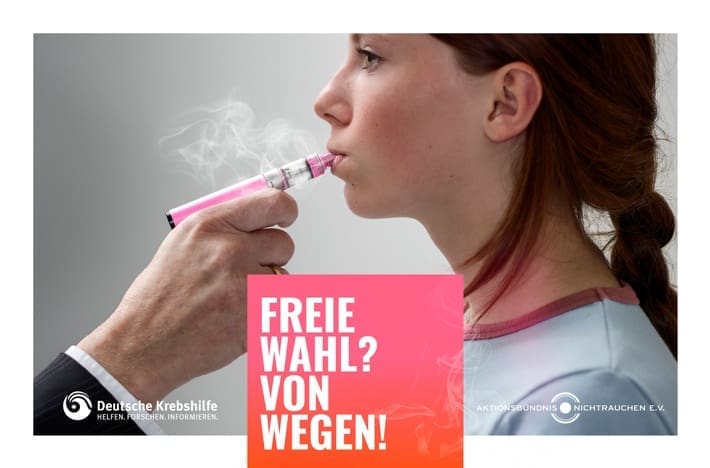 World No Tobacco Day 2026: Free choice? Far from it! Credits: German Cancer Aid