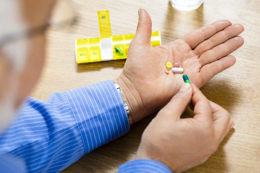 Patients can also get advice on dietary supplements in the pharmacy. Credits: ABDA Bundesvgg. German Pharmacists' Associations   